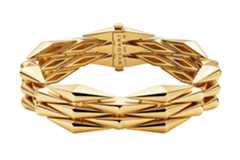 ブルガリ“籐のかご”着想ゴールドジュエリー「ヴィミニ」幾何学模様のブレスレット＆ネックレス