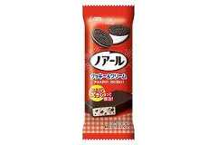 赤城乳業「ノアールクッキー＆クリーム」チョコがけバニラアイス×“ごろごろ”ココアクッキー