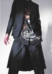 ブラック スキャンダル ヨウジヤマモト“顔”から着想のメンズ新作、人間の二面性を描いたシャツやパンツ｜写真14