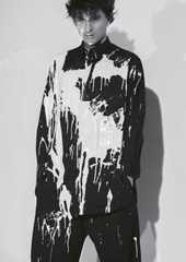 ブラック スキャンダル ヨウジヤマモト“顔”から着想のメンズ新作、人間の二面性を描いたシャツやパンツ｜写真18