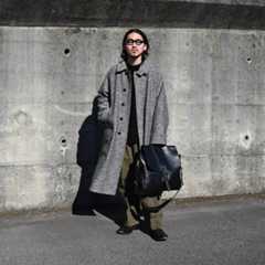 INTERIM(インテリム)DOUBLE SIDED JACQUARD TWEED DEADSTOCK HYPER BIG HUNTING OVER COATのショップスナップ