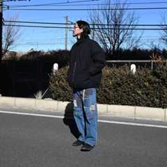 インテリム ダーミザクスハイロフトダウンジャケットコーディネートのショップスナップ