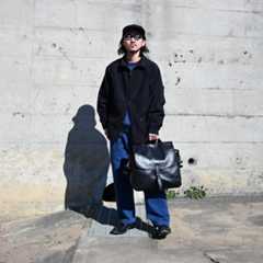 AUBERGE(オーベルジュ)新作ブルゾンコーディネートのショップスナップ