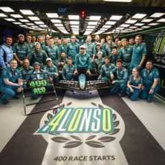 Fernando Alonso vuelve a hacer historia con 400 GP en la Fórmula 1