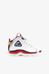Fila Big Kids' Grant Hill 2 Game Break White/blues/red