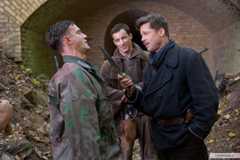 Lt. Aldo Raine (Brad Pitt) in action