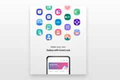 Samsung Galaxy settings screen showing Adaptive Clock fix