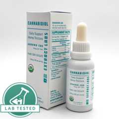 Extract Labs Organic CBD Isolate Oil Daily Support