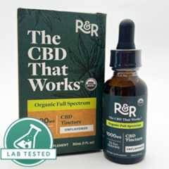 R&R Multifunctional CBD Tinctures