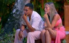 Claudia y Gilbert, a gritos en la hoguera de confrontación de 'Las tentaciones': "Eres mala de naturaleza"