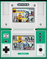 Play G&W Game & Watch Factory double screen horizontally