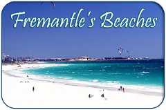 Fremantle Beaches, Beach Map of Fremantle