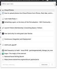 Tab Switcher