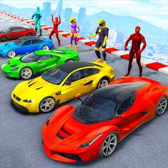 Superhero Car Stunt Game 3D
