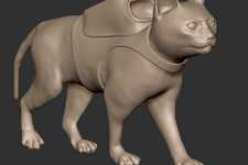 無いなら作っちゃえ!『Stray』猫ちゃんが可愛いので壁掛けヴィネットにしてみた-造形編 画像