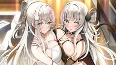 『戦国†恋姫』K.バッジョ氏新作、恋愛ADV『Sweet Starlight Sisters』2026年3月26日スイッチ/Steamにて発売。美人双子姉妹とともに酒場を運営し一流バーテンダー＆ポールダンサーを目指せ 画像