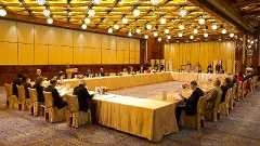 Chefe do Executivo, Sam Hou Fai, tem encontro com representantes da comunidade macaense.