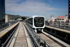 Inauguração do Metro Ligeiro de Macau