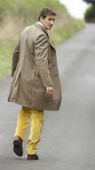 Covert Coat Backview