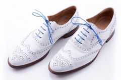 Royal Blue Shoelaces Royal Blue Shoelaces Round - Waxed Cotton Dress Shoe Laces Luxury