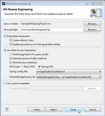 Spring IDE - Spring and persistance