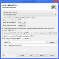 Spring IDE - Spring capabilities