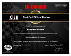 Ceh Certificate