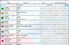 instances page