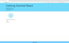 First react app