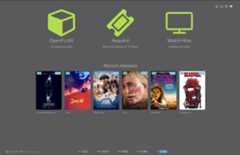 OpenFLIXR Landing Page Recent Movies