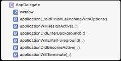 Methods in Xcode jump bar