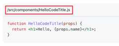 Code Block title