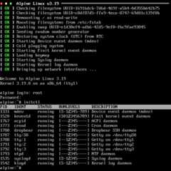 Alpine screenshot