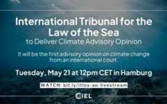 Small Islands have legal right to to control CO2 and climate change