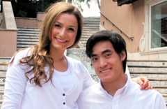 Madeline Aaron and Max Settlage