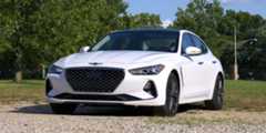2020 Genesis G70 front three quarter