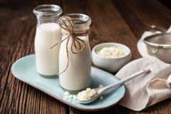 Kefir is a type of fermented milk that may help manage blood sugar, lower cholesterol, and boost digestive health, among other benefits. However, more evidence is needed to back some of these claims. The name kefir comes from the Turkish word “keyif,” which refers to the “good feeling” a person gets after drinking it.