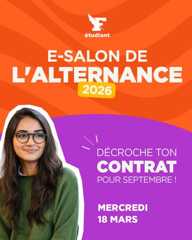 Le Figaro Étudiant vous invite au e-salon de l'alternance !