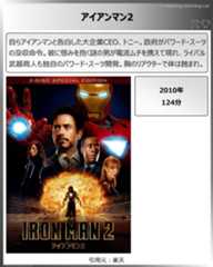 タイトル：アイアンマン2