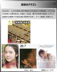 アマプラ見放題シリアス系国内ドラマ：法廷のドラゴン