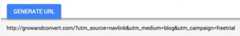 URL Builder Analytics help