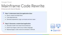 Mainframe code rewrite