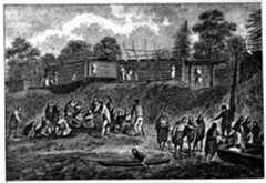 HABITATIONS IN NOOTKA SOUND.