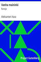 Vanha maininki, Aleksanteri Aava