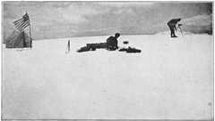 The Camp on the Summit of Coropuna Elevation, 21,703 Feet