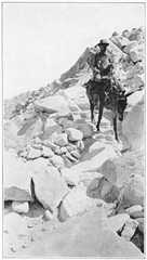 Mr. Tucker on a Mountain Trail near Caraveli