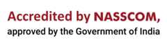 Accredited by Nasscom, approved by the Government of India