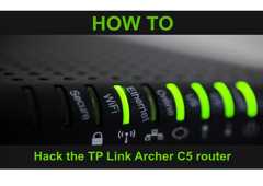 TP Link Archer C5 Router Hacking