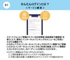 インターネットバンキングかんたんログインとは？ ＜サービス概要＞