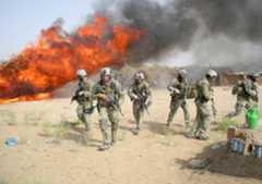 DEA-agenten verbranden hasj in Afghanistan, 2007